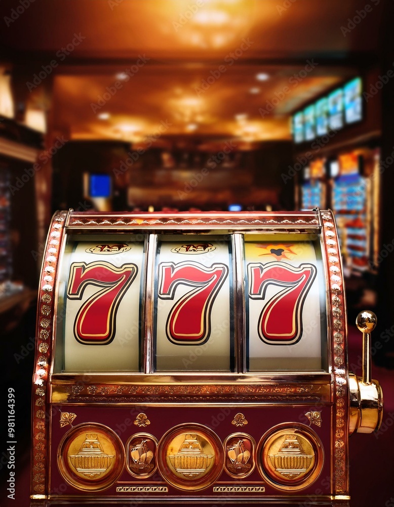 Slot machine casino background Slot machine casino background