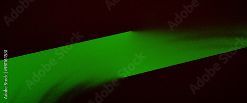 Obraz na płótnie Black lime green abstract background. Geometric. Diagonal line stripe angle 3d shadow. Noise grain grunge particle. Bright neon metallic. Color gradient. Blank template. Design. Wide baner. w salonie