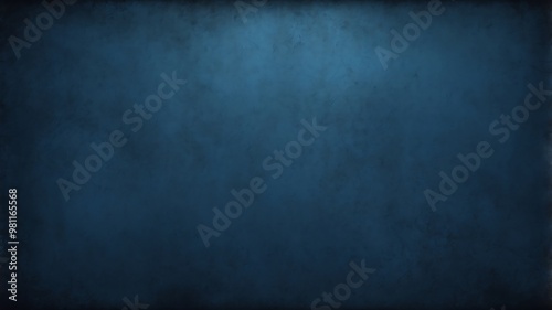 Mystic Blue Textured Background with Vignette