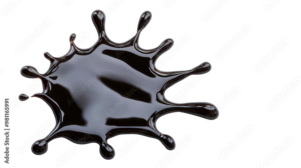 A realistic black paint splash isolated on a transparent background, ideal for creativity, design, and artistic projects. A realistic black paint splash isolated on a transparent background, ideal for creativity, design, and artistic projects.