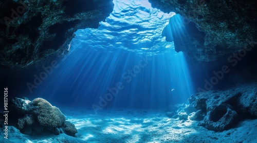 secrets hidden in the depths blue sea