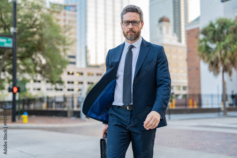 Businessman walk in the city. Business man crossing the street. Walk of business man. Businessman in New York. Business success. Businessman in suit walk outdoor. Walk to American success Businessman walk in the city. Business man crossing the street. Walk of business man. Businessman in New York. Business success. Businessman in suit walk outdoor. Walk to American success
