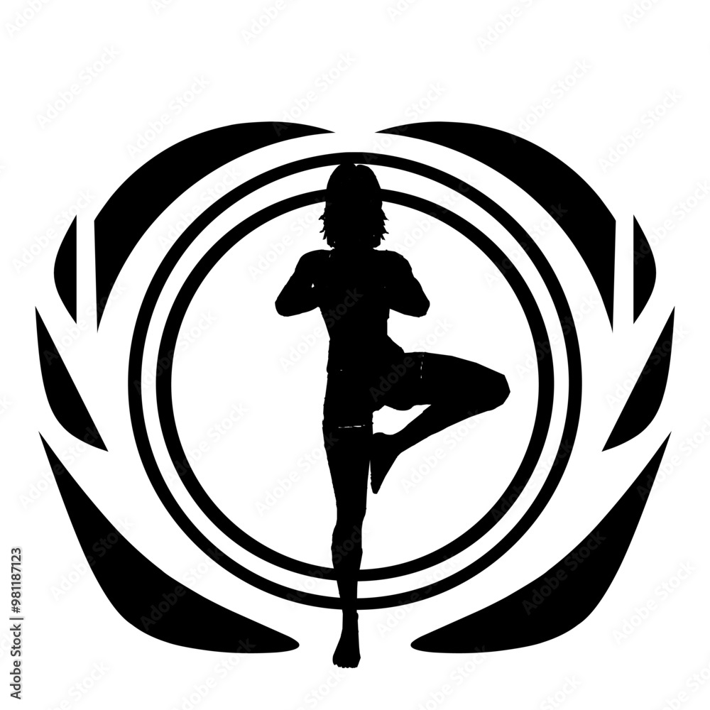 Yoga vector ilustration design template Yoga vector ilustration design template