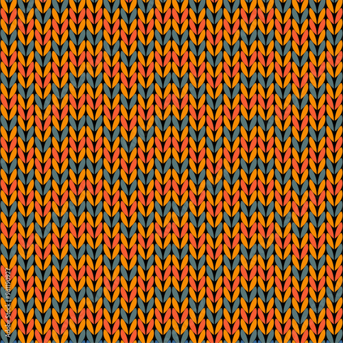 Knitted background pattern wallpaper knitting decorative print handmade textile knitting handiwork 