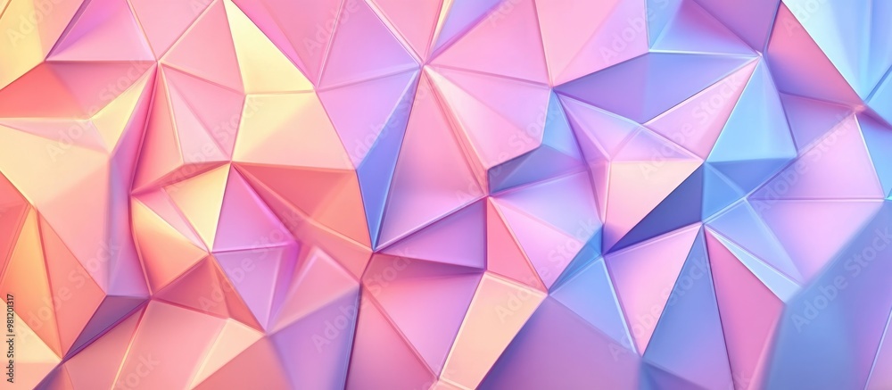 Abstract Low Poly Triangle Pattern Backdrop Abstract Low Poly Triangle Pattern Backdrop