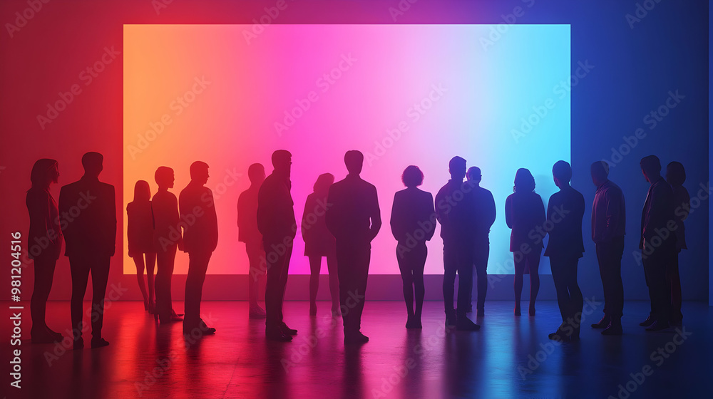3D Gradient Background with Shadow Puppets Performing Poll Activities � Creative Election Process Storytelling, Isolated Icons, Wide Copy Space 3D Gradient Background with Shadow Puppets Performing Poll Activities � Creative Election Process Storytelling, Isolated Icons, Wide Copy Space