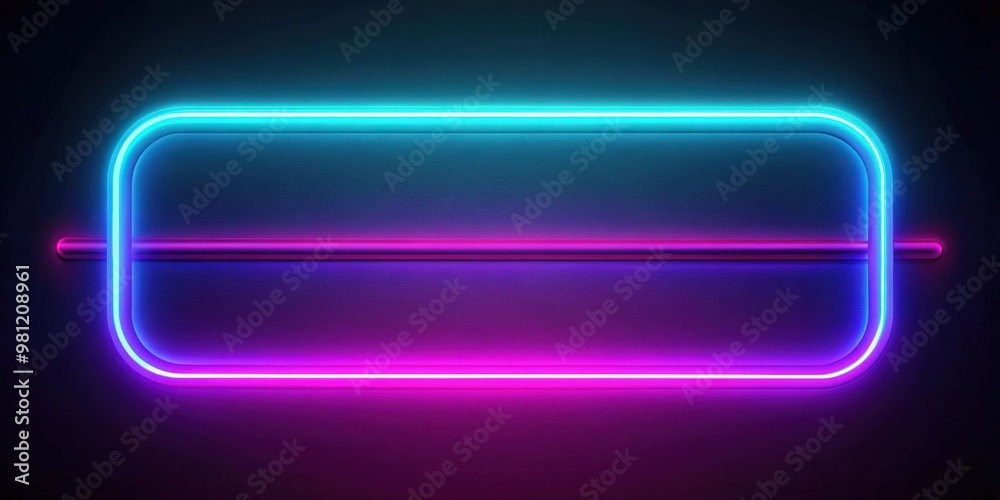 Glowing straight neon line representing a simplistic and fantastical concept, neon, glowing, straight, line, horizontal Glowing straight neon line representing a simplistic and fantastical concept, neon, glowing, straight, line, horizontal