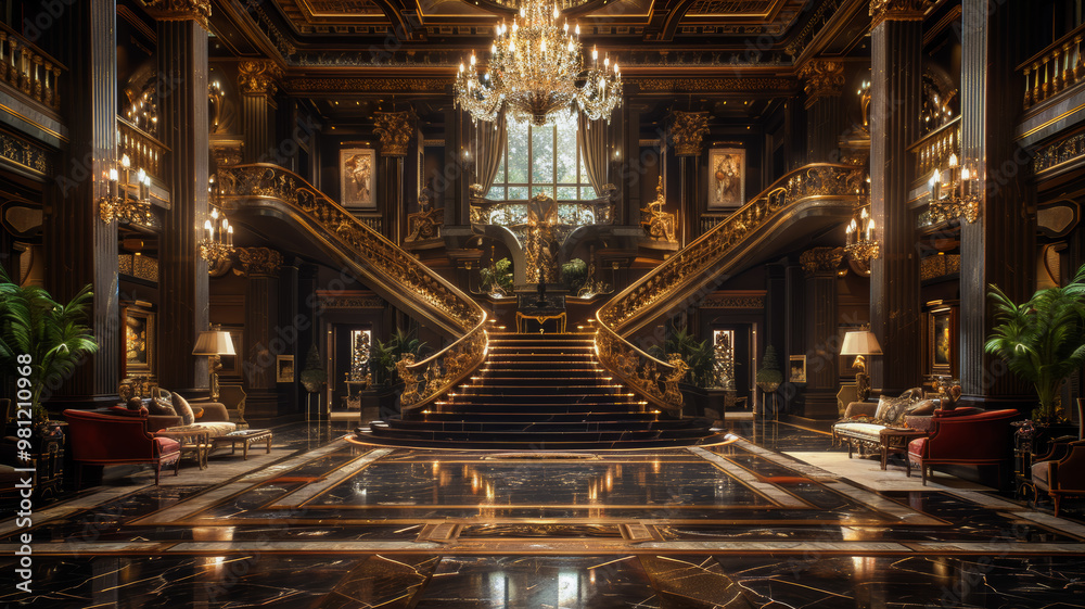 A Luxurious Lobby Experience A Luxurious Lobby Experience