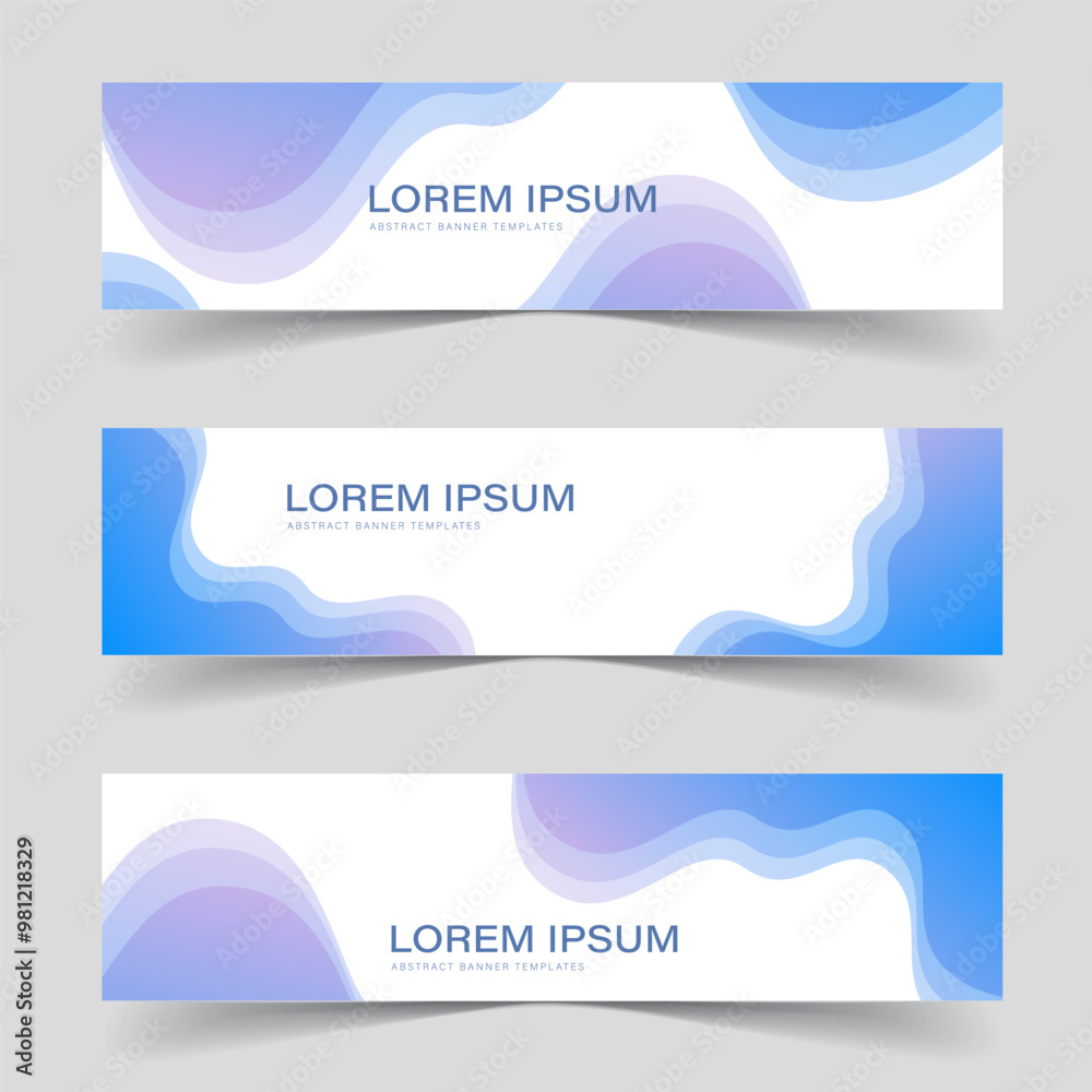 abstract banner color flayer background template abstract banner color flayer background template