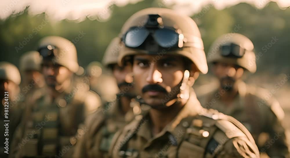 Soldiers of the Indian Army.
