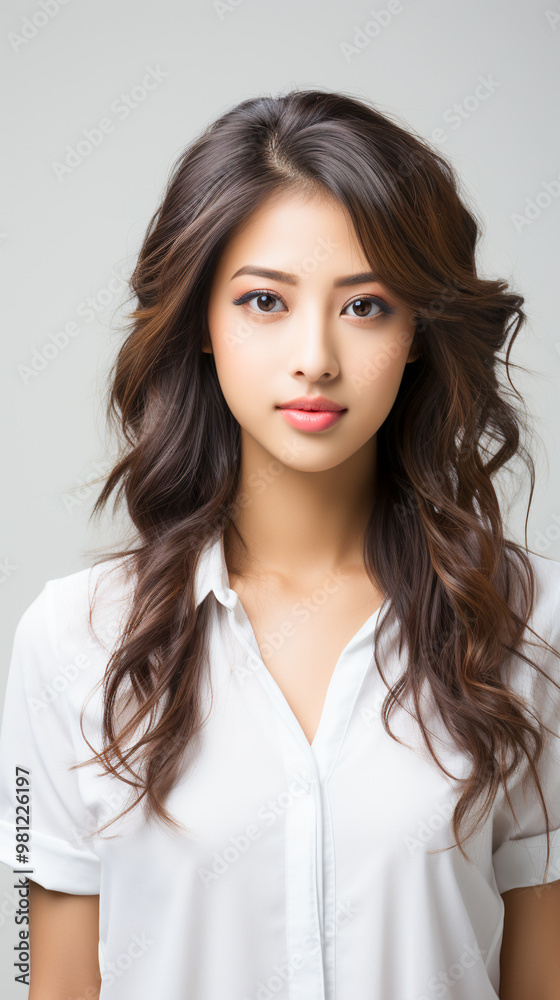 Beautiful asian young woman Beautiful asian young woman