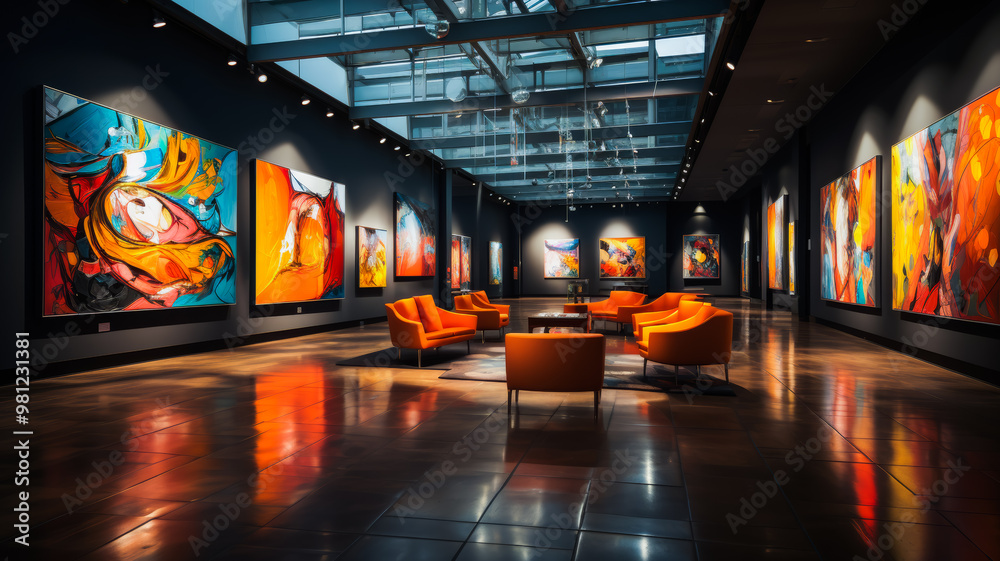 A Gallery Showcasing Diverse Forms of Art A Gallery Showcasing Diverse Forms of Art