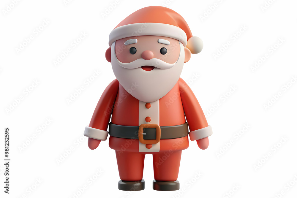 Flat Santa in Soft Focus Vector Illustration: Capture the Warmth of His Smile Amidst Bokeh Lights for a Festive Ambiance Flat Santa in Soft Focus Vector Illustration: Capture the Warmth of His Smile Amidst Bokeh Lights for a Festive Ambiance