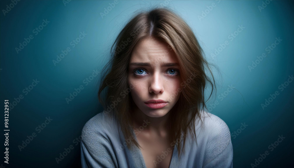 Young Adult Experiencing Grief and Mental Confusion Young Adult Experiencing Grief and Mental Confusion