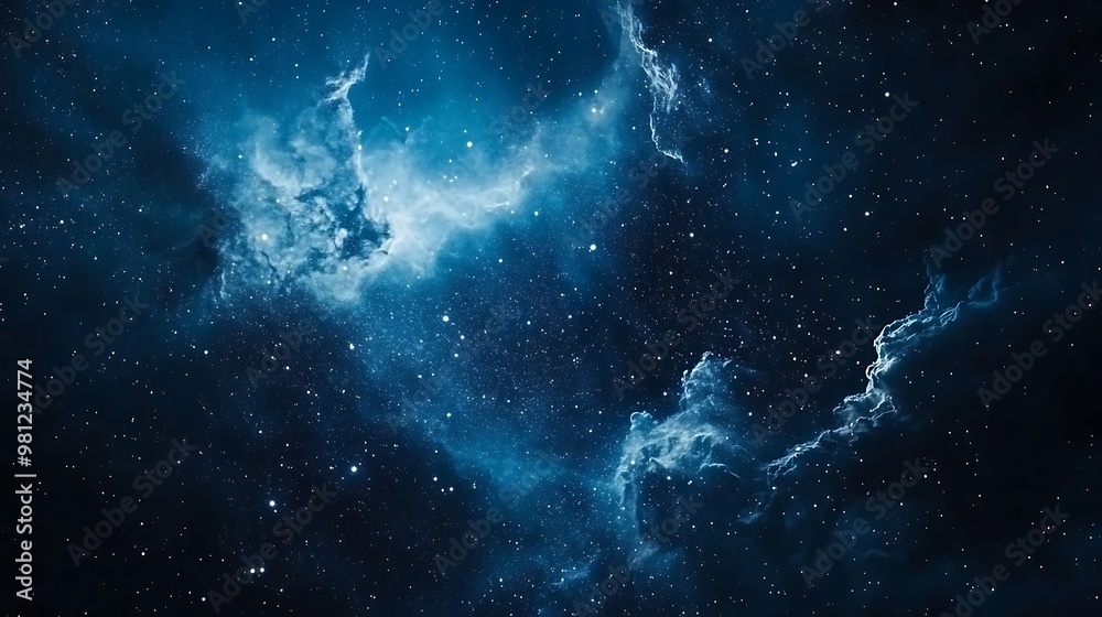 Fototapeta premium Space Galaxy Night Sky With Cosmic Clouds ,Universe science astronomy. Illustration Background