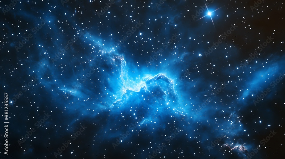 Fototapeta premium Space Galaxy Night Sky With Cosmic Clouds ,Universe science astronomy. Illustration Background