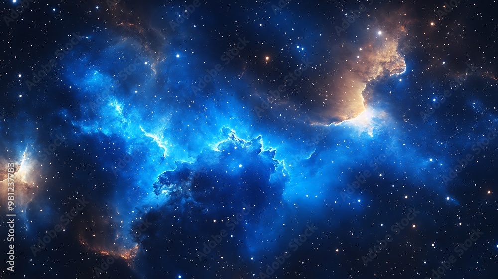Fototapeta premium Space Galaxy Night Sky With Cosmic Clouds ,Universe science astronomy. Illustration Background