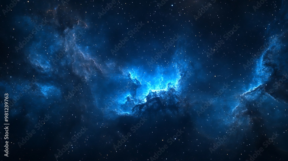 Fototapeta premium Space Galaxy Night Sky With Cosmic Clouds ,Universe science astronomy. Illustration Background