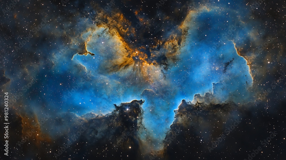 Space Galaxy Night Sky With Cosmic Clouds ,Universe science astronomy. Illustration Background Space Galaxy Night Sky With Cosmic Clouds ,Universe science astronomy. Illustration Background