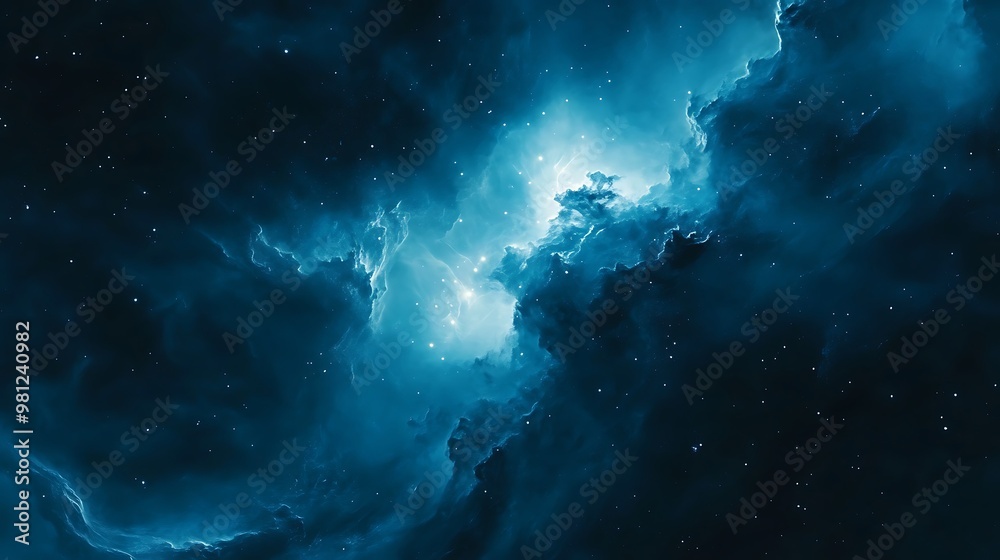 Fototapeta premium Space Galaxy Night Sky With Cosmic Clouds ,Universe science astronomy. Illustration Background