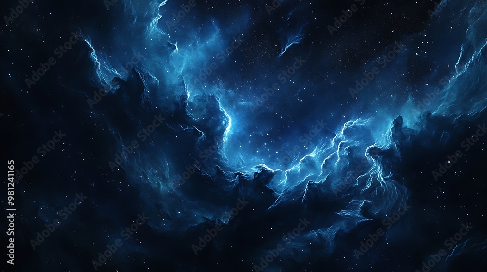 Fototapeta premium Space Galaxy Night Sky With Cosmic Clouds ,Universe science astronomy. Illustration Background