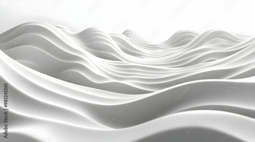 Tranquil 3D White Ripple Outline Tiles Seamless Pattern - Calming Visual for Janeiro Branco Campaign on Light Background Tranquil 3D White Ripple Outline Tiles Seamless Pattern - Calming Visual for Janeiro Branco Campaign on Light Background