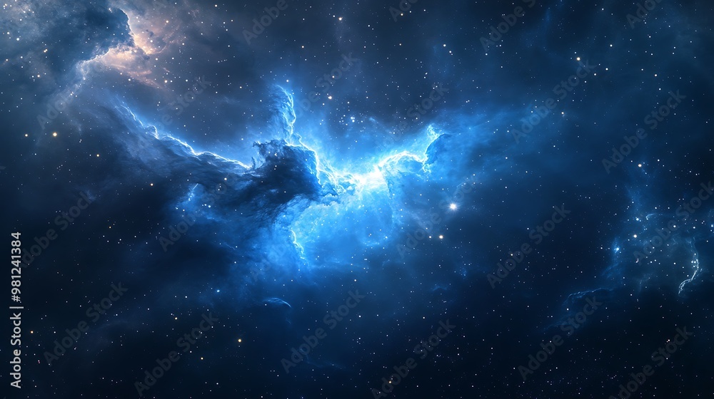 Fototapeta premium Space Galaxy Night Sky With Cosmic Clouds ,Universe science astronomy. Illustration Background