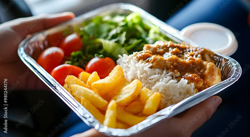 Organizing fresh and healthy meals served in plastic lunch boxes during flight travel, nutritious meal ideas for in-flight meals Organizing fresh and healthy meals served in plastic lunch boxes during flight travel, nutritious meal ideas for in-flight meals
