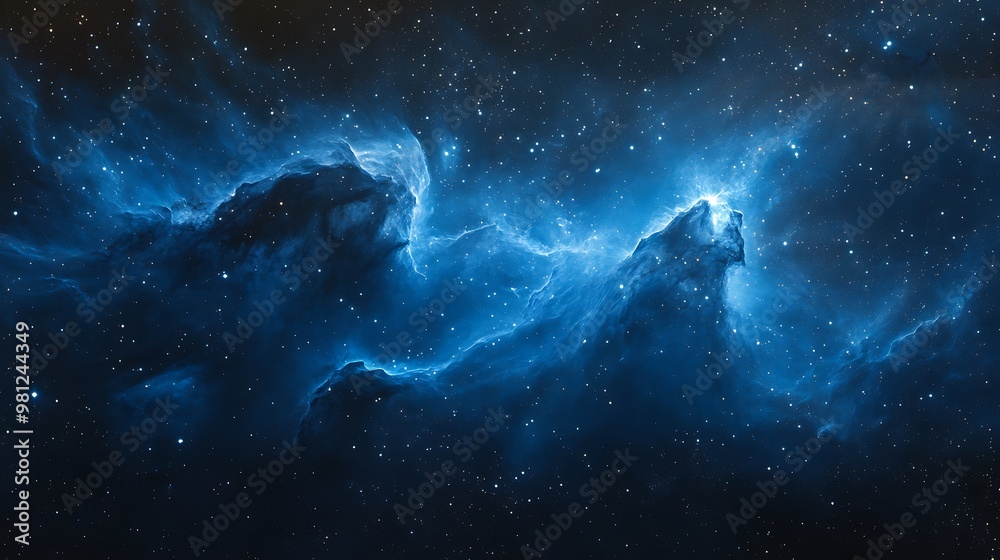 Fototapeta premium Space Galaxy Night Sky With Cosmic Clouds ,Universe science astronomy. Illustration Background