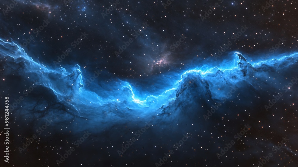 Fototapeta premium Space Galaxy Night Sky With Cosmic Clouds ,Universe science astronomy. Illustration Background