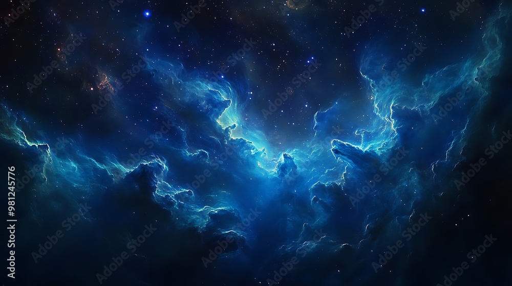 Fototapeta premium Space Galaxy Night Sky With Cosmic Clouds ,Universe science astronomy. Illustration Background