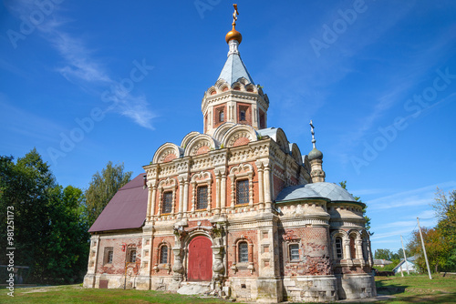 The Church of the Holy Martyr Alexandra of Rome in the Khrapovitsky estate. Muromtsevo, Vladimir region, Russia photo