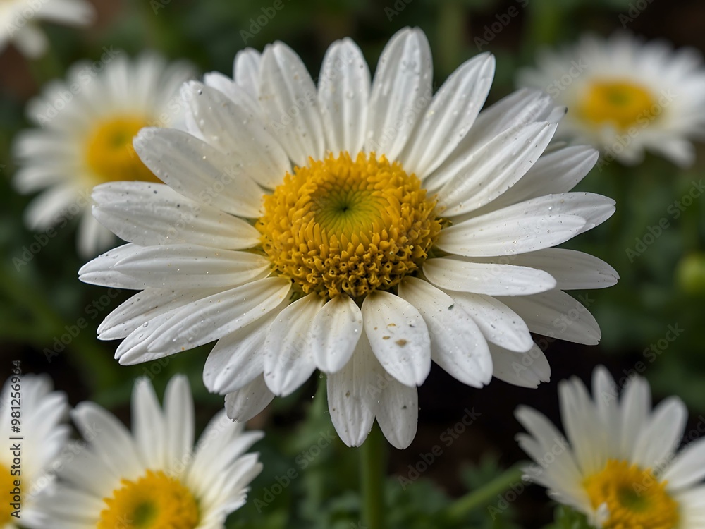 Chrysanthemum × morifolium (florist's daisy) in Sweden. Chrysanthemum × morifolium (florist's daisy) in Sweden.