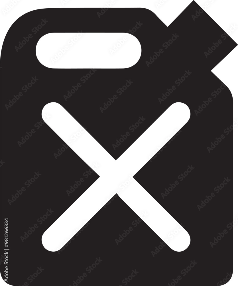 Fototapeta premium Oil icon symbol vector image Illustration 