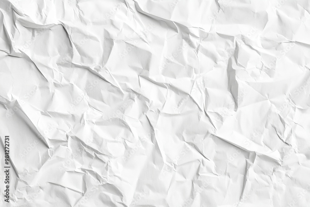 White Wrinkled Paper Texture – Perfect for Design and Background Use White Wrinkled Paper Texture – Perfect for Design and Background Use