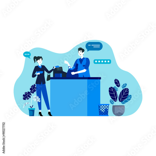 Payment support sales staff