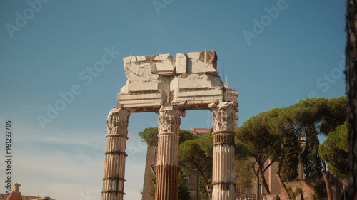 Säulen im Forum Romanum 