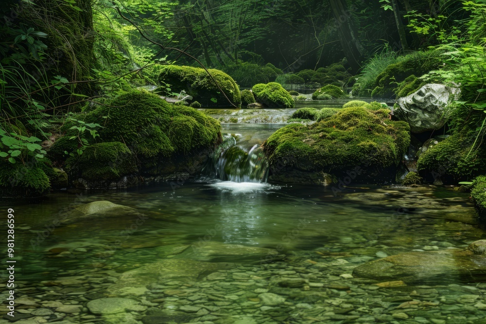 Tranquil Forest Stream Tranquil Forest Stream