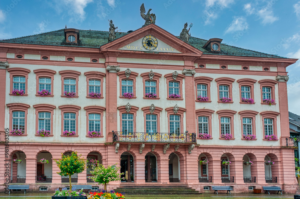 Fototapeta premium Gengenbach is a small town with about 11,000 inhabitants. It is located in southern Germany, on the edge of the Black Forest, in the district of Ortenau.