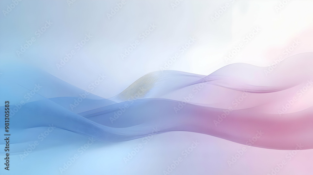 Abstract Blue and Pink Waves: Smooth, Flowing, Modern, Digital, Background Design Abstract Blue and Pink Waves: Smooth, Flowing, Modern, Digital, Background Design