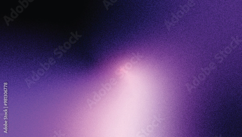 Dark Black Purple Gradient Background, Abstract Purple Grainy Texture Header Banner Design Vector