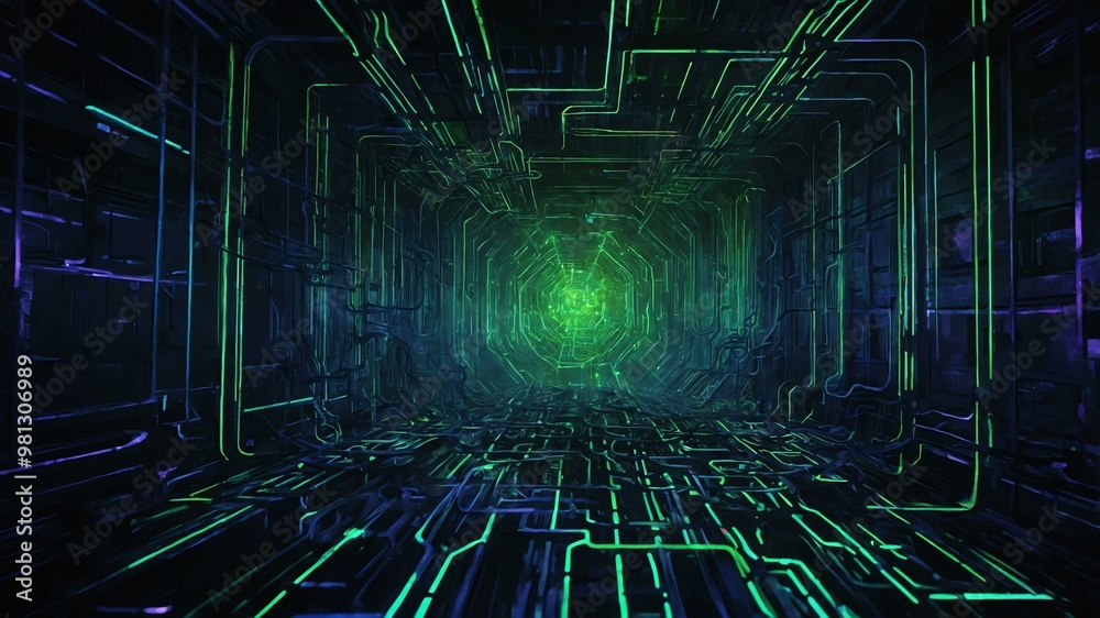 in the ethereal depths of a digital realm a p image in the ethereal depths of a digital realm a p image
