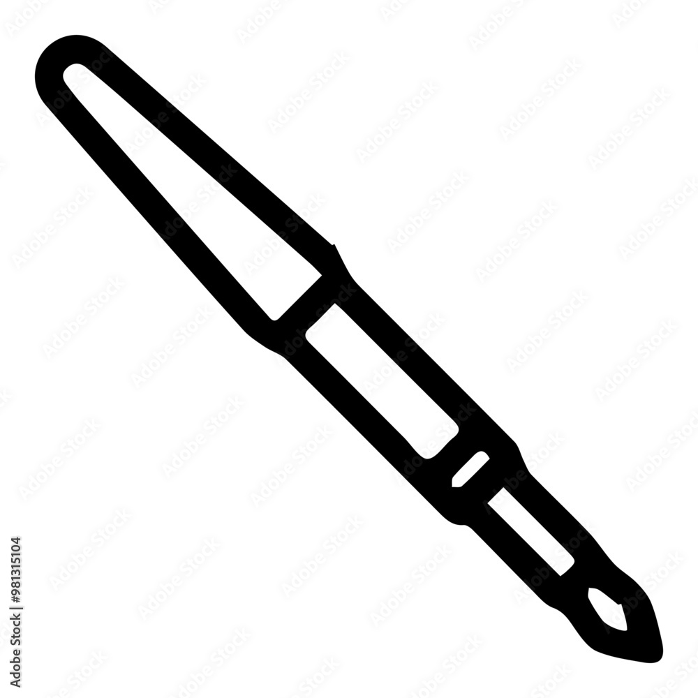 Pen icon. Marker and crayon drawing symbol. Sketch tool vector illustration. Pen icon. Marker and crayon drawing symbol. Sketch tool vector illustration.