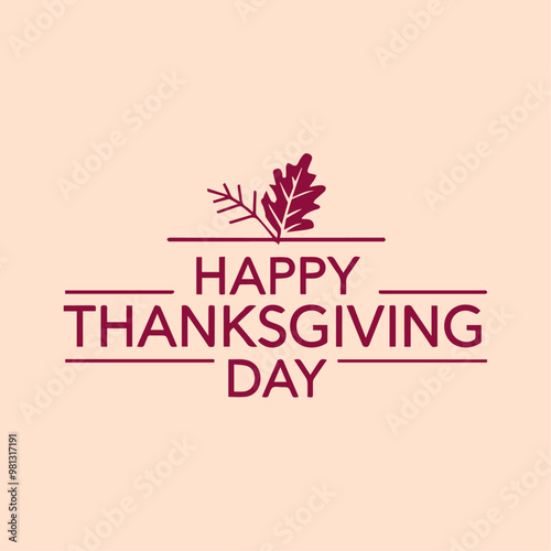  Charming Thanksgiving Day Card with Elegant Script and Autumn Background, Elegant Thanksgiving Day Card with Floral Background
