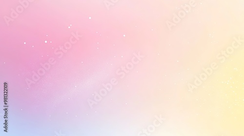 Color gradient background, abstract pastel rainbow. Light blue, pink and yellow color banner gradation texture, vector pink noise texture blur abstract background