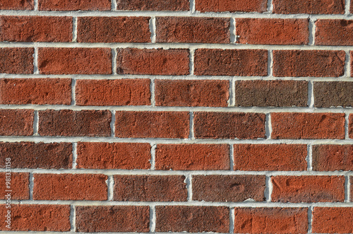 Red brick wall background texture image