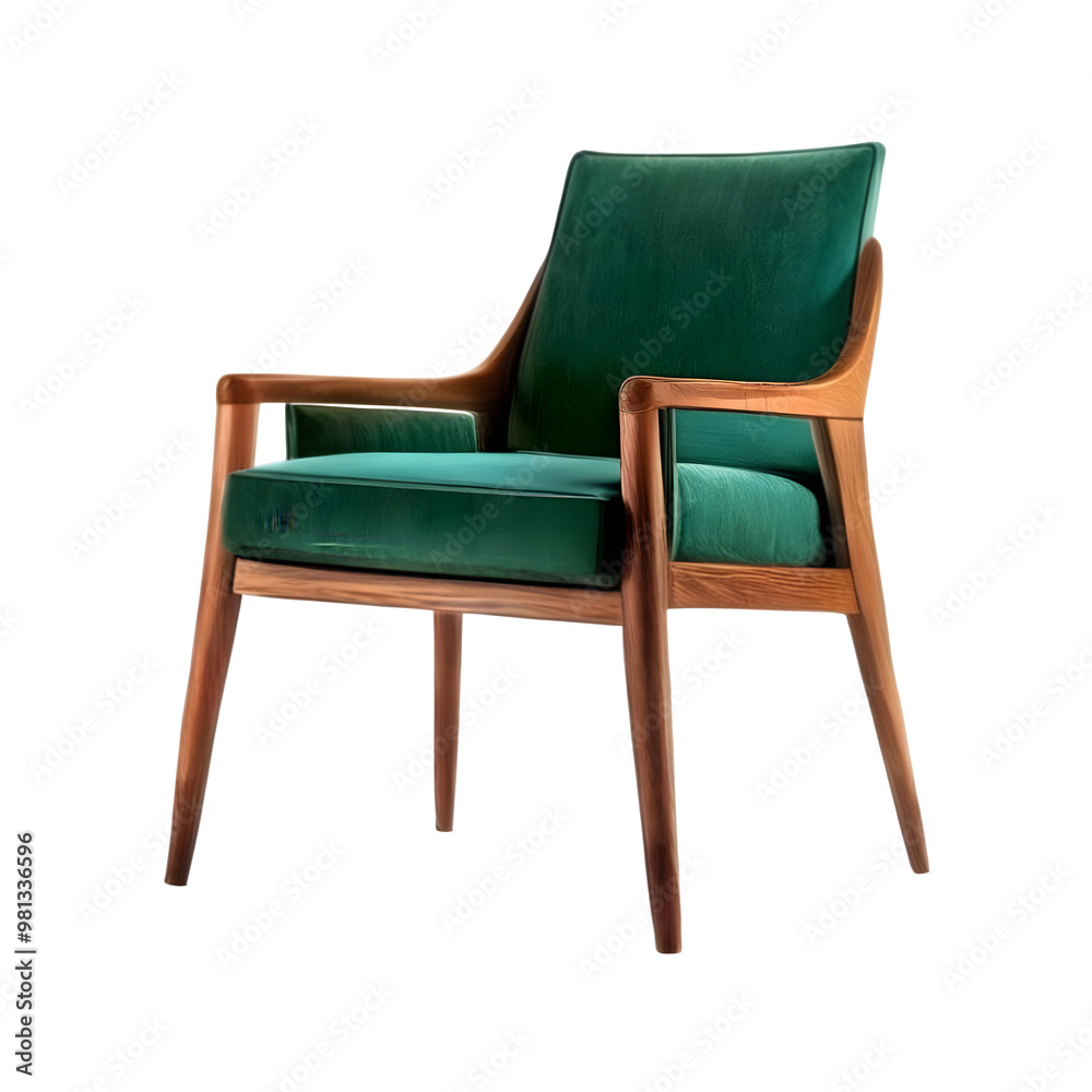 Isolated Emerald and light walnut dining chair on a transparent background PNG, 3D chair PNG, Cut out chair Isolated Emerald and light walnut dining chair on a transparent background PNG, 3D chair PNG, Cut out chair