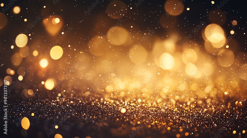 A mesmerizing background of shimmering gold particles, perfect for adding a touch of elegance and luxury to any design. A mesmerizing background of shimmering gold particles, perfect for adding a touch of elegance and luxury to any design.