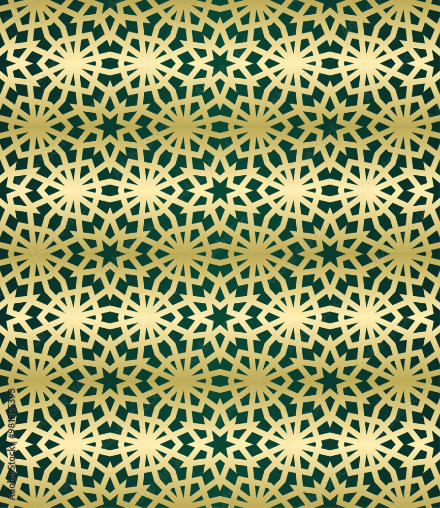 Islamic background with traditional style arabic. Seamless pattern for card, background, fabric or abstract design. Muslim ornament. Islamic background with traditional style arabic. Seamless pattern for card, background, fabric or abstract design. Muslim ornament.