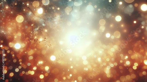 Colorful abstract shiny light and glitter background.